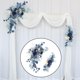thumbnail image 5 of de botín de 2 uds, de arreglo Floral decorativo artificial para cartel de bienvenida decoración del , Azul Yotijar Guirnalda de flores, 5 of 10