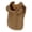 Brown, variant on JOLLGII Personalized Warm Dog Cape Shawl for Small Medium Dogs and Cats, Custom Pet Poncho Coat Winter Clothes with Hood(L,Brown)