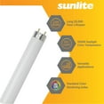 thumbnail image 3 of Sunlite T8 Fluorescent, 32W, 3100lm, 5000K, G13 Bi-Pin, Daylight, Straight Tube, 30pk, F32T8/SP850, 3 of 5