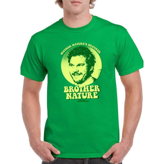 Brother Nature T-Shirt Men Parks And Recreation, Male Large