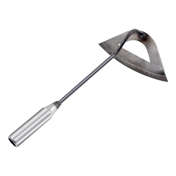 SUSHANG Handle Grass Hoe Shaped Hollow Curved Small Hoe Household Garden Hoe Semi Circular Small Hoe