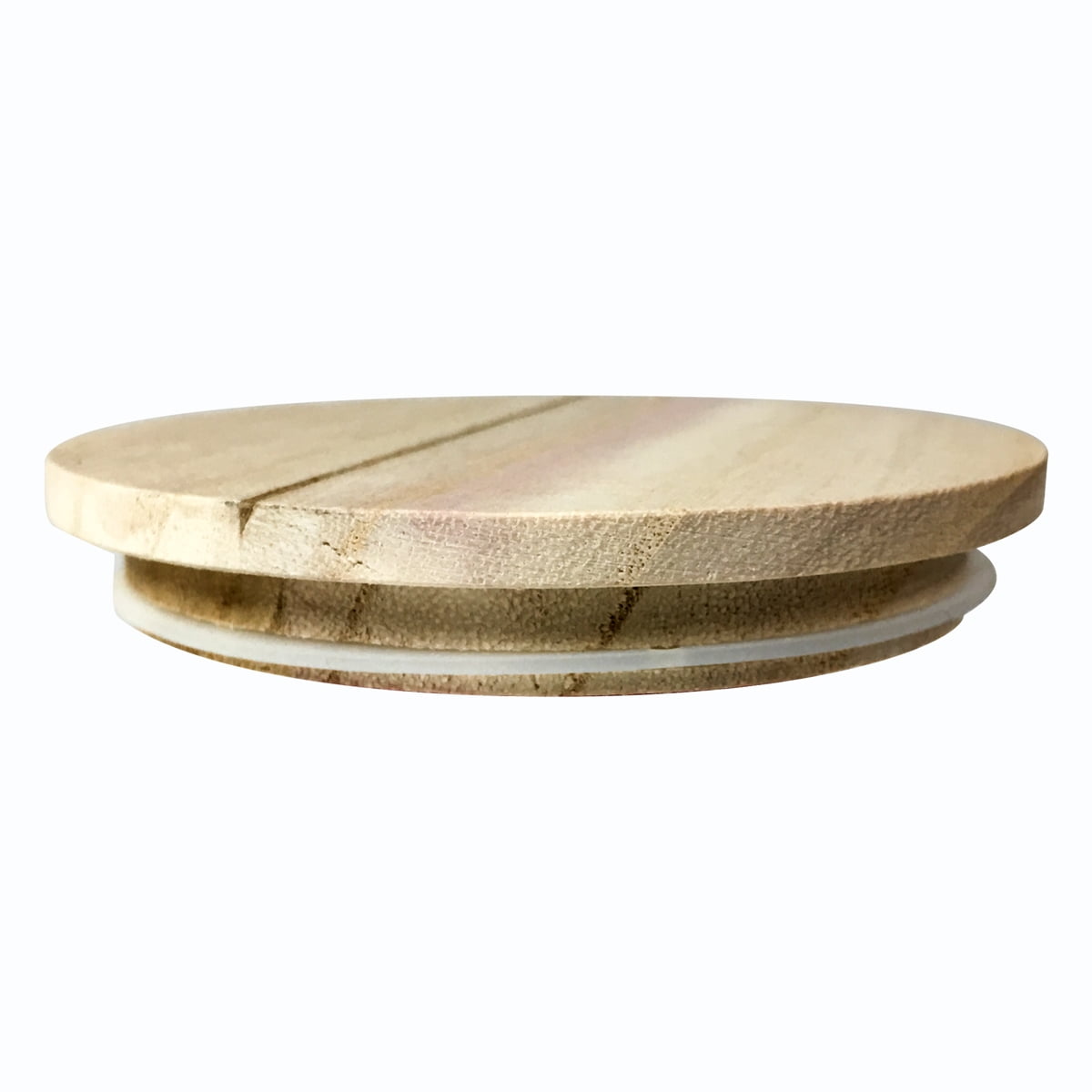 Natural Wood Candle Lid - Fits our 9.5 oz Monticiano Candle Making Supplies (Box of 12) FREE SHIPPING