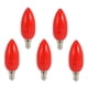 thumbnail image 1 of 5X Bombilla de Velas de Luz LED Bombilla de Luz Roja con Luces de Luces de Vela con Ahorro de Energia,E14, 1 of 5
