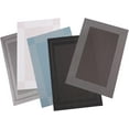 thumbnail image 3 of Set of 6 Woven PVC Placemats Rectangle Dining Table Place Settings Mats 45x30cm (Silver), 3 of 5