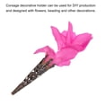 thumbnail image 4 of Uxcell 42mm Alloy Corsage Decorative Holder Vase for Wedding Party Prom Bronze Tone, 4 of 6