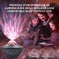 thumbnail image 5 of Planetario en tu hogar, proyector de luz estrellada con modo activado por sonido, efectos de nebulosa y altavoz Bluetooth para una experiencia de luz nocturna galáctica, 5 of 5