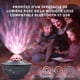 thumbnail image 5 of Proyector de galaxias, luz de noche estrellada con altavoz Bluetooth para decoración de dormitorio, proyección de olas del océano controlada por aplicación, 5 of 5