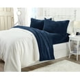 thumbnail image 3 of Great Bay Home Extra Soft Cozy Velvet Plush Sheet Set. Deluxe Bed Sheets with Deep Pockets., 3 of 7