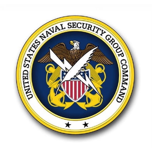 3.8 Inch Naval Security Group Command Vinyl Transfer Decal