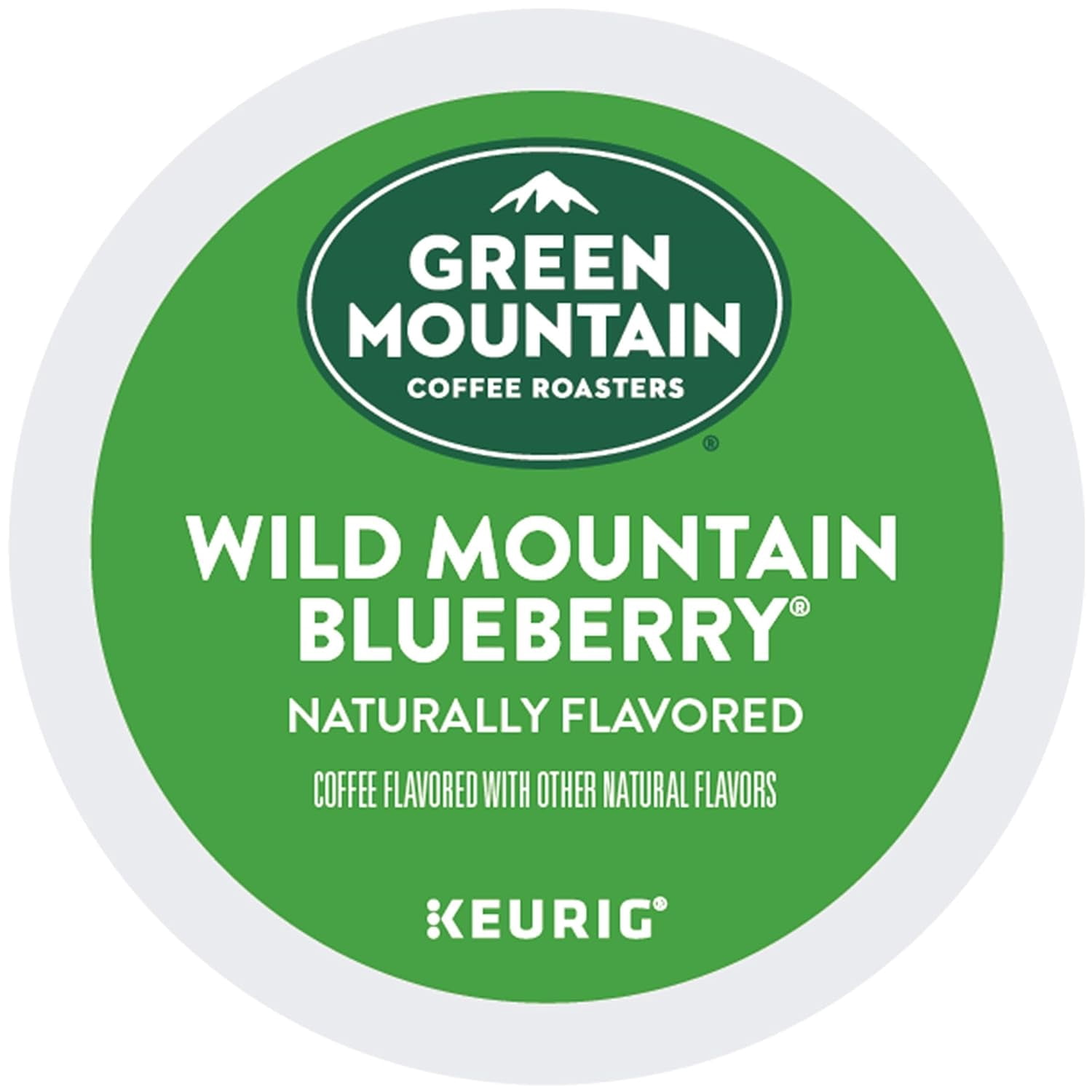 Green Mountain Coffee, Wild Mountain Blueberry, Single-Serve Keurig K-Cup Pods, Light Roast, 48 Ct (2 Boxes of 24 Pods)