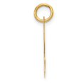thumbnail image 2 of 14K Or Jaune Moyen Lettre de Conception de Script Fantaisie L Pendentif Initial, 2 of 4
