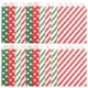 thumbnail image 1 of 24 bolsas de papel para dulces de Navidad, bolsas de regalo de Navidad, bolsas de galletas de Navidad, suministros de Navidad, 1 of 4