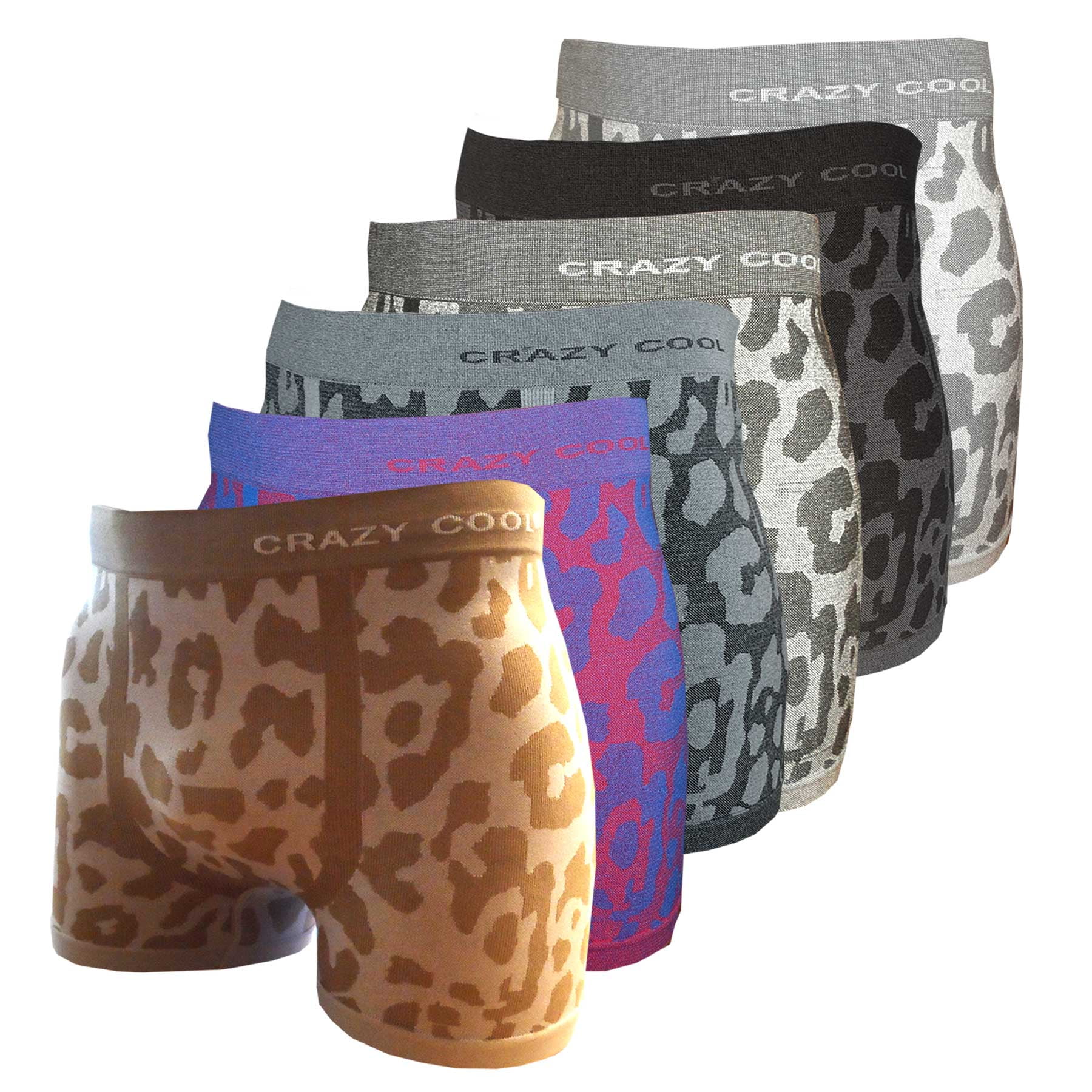 Animal Print with Feathers Trunks for Men Boxer Briefs Mens Underwear