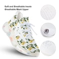 thumbnail image 3 of Cute Lemon Print Walking Shoes for Men Woman Lightweight Tennis Fashion Elastic Sports Shoes Cushion Basketball Shoes, 3 of 7