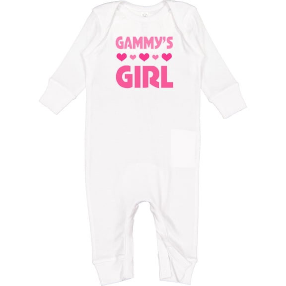 Inktastic Gammy Girl Granddaughter Baby Romper Coveralls