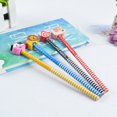 thumbnail image 4 of Shisuyan Cartoon Pencils with Erasers for School Assorted Color Wood Practical and Durable 30 Pieces, 4 of 8