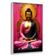thumbnail image 1 of Cuadro Decorativo Canvas Revolution Marco Flotante Meditación Dorada 60x90 Marco Blanco, 1 of 3
