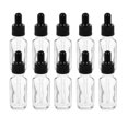 thumbnail image 1 of MasteelfCA 10pcs 15ml Essential Oil Glass Dispenser Bottle Empty Glass Dropper Bottle, 1 of 7