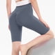 thumbnail image 5 of Gibobby Falda Shorts Mujer Pantalones cortos de yoga de cintura alta para mujer Pantalones de entrenamiento para correr con control del abdomen(Azul marino, L), 5 of 5