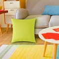 thumbnail image 4 of Housse de Coussin d'Extérieur Imperméable - 19,7 Pouces x 19,7 Pouces - Protège-Coussin Moderne Uni, Housse de Mobilier de Patio Contemporain, Coussin de Dossier Résistant aux Intempéries, JKODE, 4 of 7