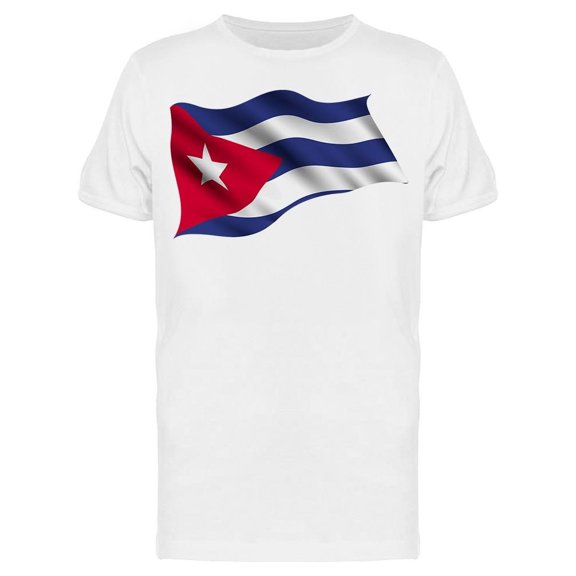 Cuba Flag Icon Tee Men's -Image by Shutterstock