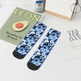 thumbnail image 7 of Fuzoiu Evil Eye Print Adult Socks, Crew Moisture-wicking Socks, Unisex Cushion Crew Socks,Casual Sports Ankle Socks, 7 of 7