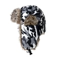 thumbnail image 3 of WITHMOONS Winter Military Trapper Warm Ear Flap Cap Ushanka Hat YZT0094 (Ivory), 3 of 5