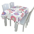 thumbnail image 4 of EREHome Floral Heart Tablecloths Arrow Table Top Decoration 60x120 inches, 4 of 4