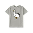 thumbnail image 5 of Big Boys Cool, Lightweight Tops Silly Goose Print Engaging Visuals, Casual Short Sleeve T-Shirts For Summer Outdoor, 5 of 9