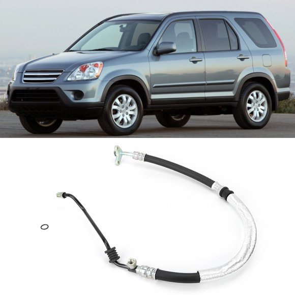 Akozon Car Power Steering Pump Hose Power Steering Hose Line 53713-S9A-A03 For CR-V 02-06 2.4L