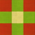 thumbnail image 1 of Ahgly Company Indoor Square Patterned Pistachio Green Area Rugs, 4' Square, 1 of 6