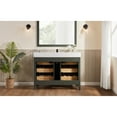 thumbnail image 3 of Legion Furniture WS2518-48-PG 48 in. Pewter Green Finish Solid Wood Sink Vanity, 1 ft. Artificial Stone Top, 3 of 4