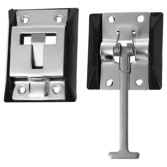 Door Holder Catch Latch Trailer T Style Rv Entry Exterior Hold Hook Keeper Stainless Steel