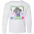 thumbnail image 3 of Inktastic Panama City Beach Florida Cute Swimming Manatee Long Sleeve Youth T-Shirt, 3 of 5