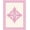 Pink, Pattern 1, variant on ODIKA 8'x10' Machine Washable Non-Slip Area Rug, Minimalist Dotted Maze with Interlocking Lattice and Whimsical Spiral Accents High Traffic Rug, Blue, 568932