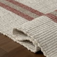 thumbnail image 5 of Rugs USA Nichols Striped Wool Area Rug, 9' 6" x 13' 6", Nichols Ivory, 5 of 8