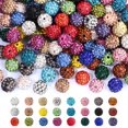 thumbnail image 2 of Juego de diamantes de imitación Craft Beads novani, 240 unidades, 10 mm, 24 colores, 2 of 9