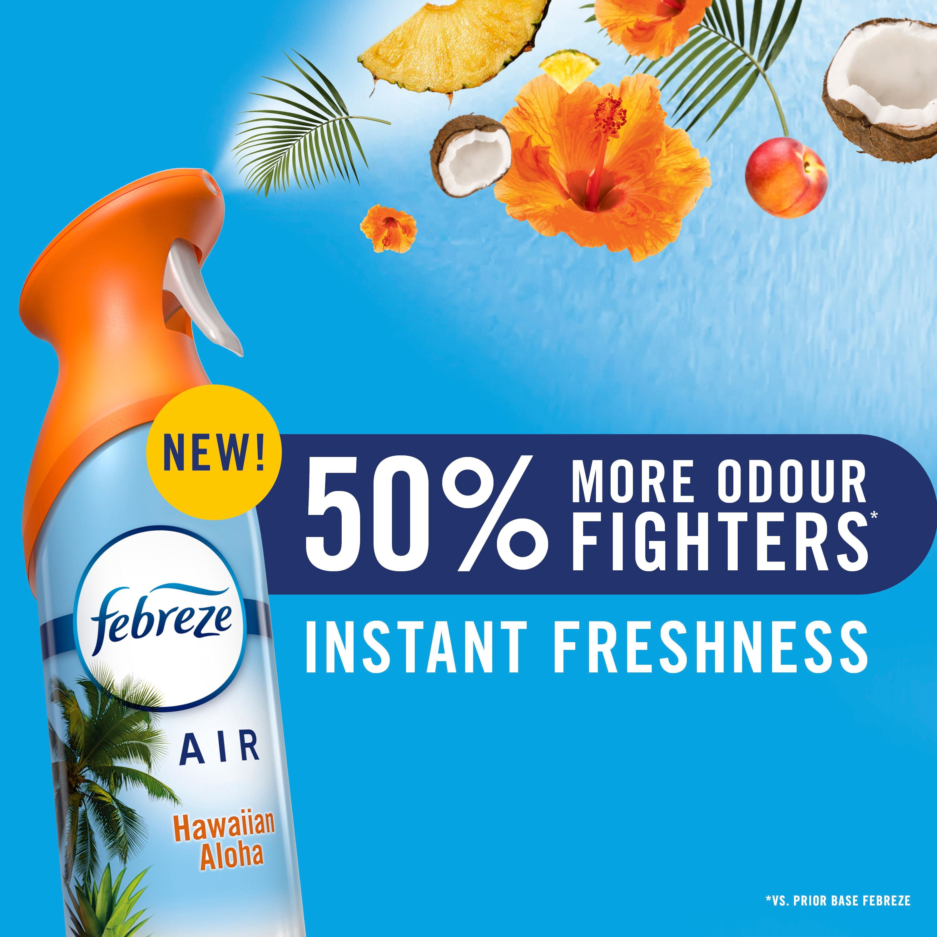 Febreze Air, Air Freshener Spray, Odour Fighting Room Spray, Mango, 1ct