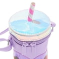 thumbnail image 3 of Claire's Girl's Iridescent Purple Boba Tea Crossbody Bag with Adjustable Strap, Children's, 3 of 5