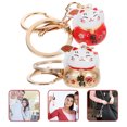 thumbnail image 3 of 2pcs Fortune Cat Key Pendants Japanese Style Keychain Key Buckle Purse Pendants, 3 of 8