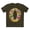 Army, variant on Letter Shirt, Shirt with Letters, Tee Shirt with Gold Letters