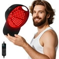 thumbnail image 1 of Gorra para Crecimiento Capilar con Láser Viconor, Terapia de Luz Roja, Negro, 1 of 6