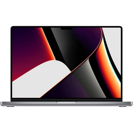 Restored Apple MacBook Pro 16" M1 Pro with 10-core CPU and 16-core GPU, 1TB SSD 16GB RAM - Space Gray MK193LL/A 2021 Refurbished