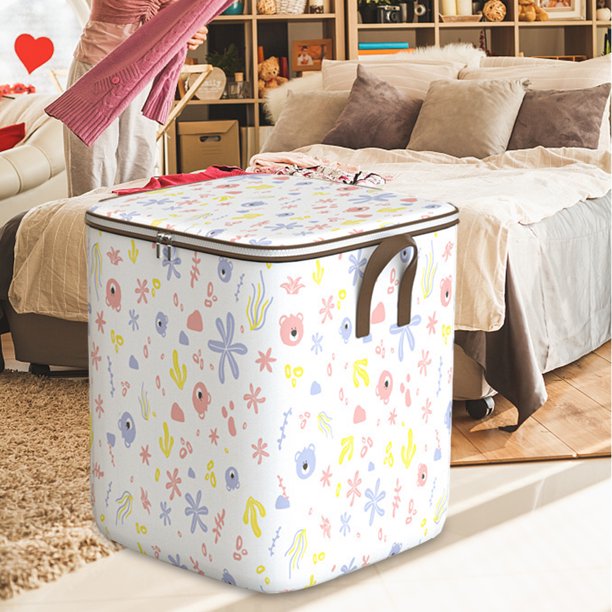 Caja organizadora de ropa de 100/140/180L de gran capacidad apilable para guardarropa de dormitorio JShteea El nuevo