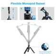 thumbnail image 2 of Kit de Monopod SIRUI Aluminio con Base y Adaptador de Trípode, Liberación Rápida y Pies Plegables, 2 of 7