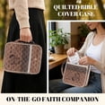 thumbnail image 5 of Pzuqiu Cross Lion Cross Bible Cover for Women Bible Case Cute Church Bag Organizer with Handle Bibles Study Supplies Carrying Book Case Bibles Protective with Tags&Bookmark, 5 of 7