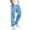 y946_Sky Blue, variant on Jovrlynd Cargo Pants Men Drawstring Stretch Loose Fit Elastic Waist Outdoor Hiking Pants Fashion Cotton Work Pants Khaki L