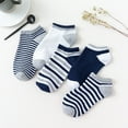 thumbnail image 2 of 5 Pack Cotton Ankle Socks for Women No Show Low Cut Socks Colorful Pattern Novelty Cute Socks ZB F One Size, 2 of 4