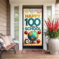 thumbnail image 6 of LUUFILx School 100 Days Celebration Backdrop Banner Colorful Party Supplies Background Photography Props Happy Days Decorations Classroom Event Decor, 6 of 9
