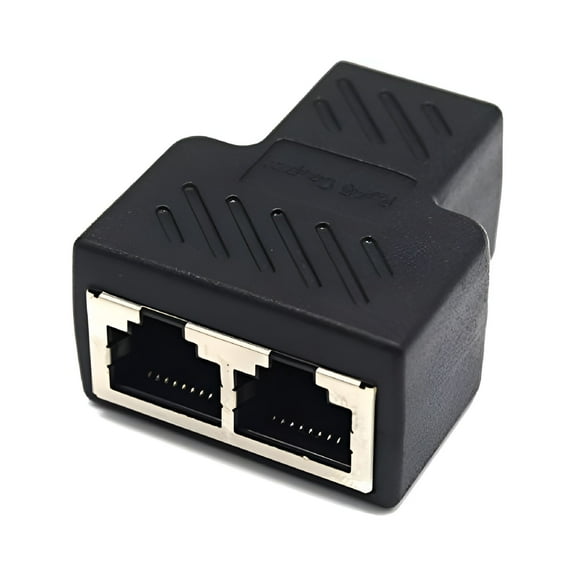 DB9 RS232 Female Port to RJ45 Female Connector Card DB9 Serial Port ...